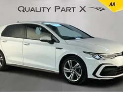 White Used 2021 VW Golf VIII R-line Hatchback | £17,700 (Fair price)