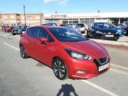 Red Used 2022 Nissan Micra Tekna Hatchback | £11,450 (Fair price)