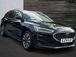 Black Used 2024 Ford Focus Titanium X Estate | £22,490 (Expensive)