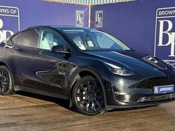 Black Used 2022 Tesla Model Y Long Range AWD SUV | £24,999 (Fair price)