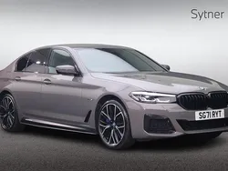 Grey Used 2021 BMW 545e M Sport | £34,000 (Fair price)