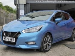 Power blue Used 2022 Nissan Micra Tekna Hatchback | £15,995 (Expensive)