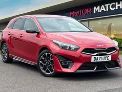 Red Used 2021 Kia Ceed GT-Line Hatchback | £15,500 (Fair price)