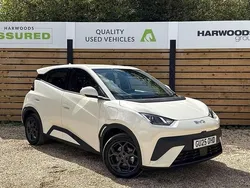 White New 2025 BYD Dolphin Boost Hatchback | £18,390 (Good price)