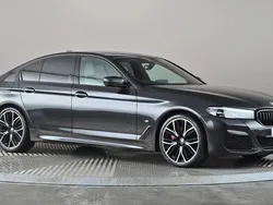 Grey Used 2022 BMW 520 M Sport Sedan | £29,298 (Fair price)