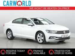 White Used 2021 VW Passat SE Sedan | £11,990 (Good price)