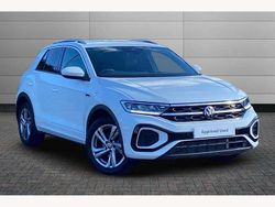 White Used 2025 VW T-Roc R-line SUV | £28,095 (Fair price)