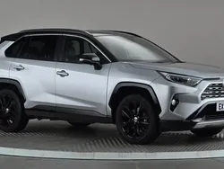 Silver Used 2021 Toyota RAV4 Hybrid SUV | £31,498