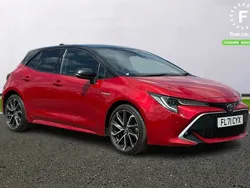 Red/black Used 2021 Toyota Corolla Hatchback | £17,099 (Fair price)