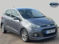 Grey Used 2016 Hyundai i10 Premium Hatchback | £6,595 (Fair price)
