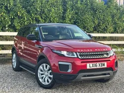Red Used 2016 Land Rover Range Rover evoque SE Estate | £8,495 (Fair price)