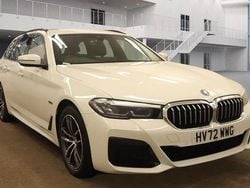 White Used 2022 BMW 530e M Sport Estate | £26,799 (Good price)