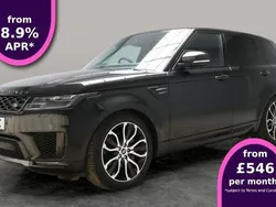 Black Used 2021 Land Rover Range Rover Sport HSE SUV | £34,086