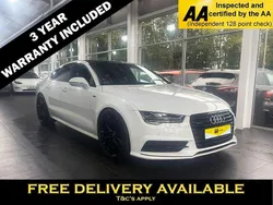 White Used 2017 Audi A7 Sportback Black Edition Hatchback | £17,895 (Good price)