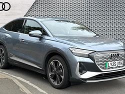 Blue Used 2025 Audi Q4 e-tron S-Line SUV | £35,650 (Super price)