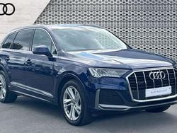 Blue Used 2023 Audi Q7 Black Edition SUV | £45,019 (Fair price)