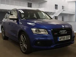 Blue Used 2015 Audi SQ5 Design SUV | £17,995 (A bit pricey)