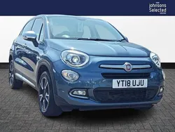 Blue Used 2018 Fiat 500X Mirror SUV | £7,450 (Good price)