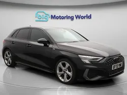 Black Used 2023 Audi A3 Sportback S-Line Hatchback | £20,600 (Fair price)