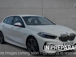 White Used 2021 BMW 118 M Sport Hatchback | £20,111 (Fair price)