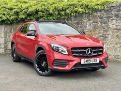 Red Used 2019 Mercedes GLA250 AMG line SUV | £19,995 (A bit pricey)