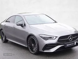 Grey Used 2024 Mercedes CLA220 AMG Line Premium Plus Sedan | £35,995 (Expensive)