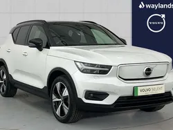 White Used 2021 Volvo XC40 Plus SUV | £23,091 (Good price)