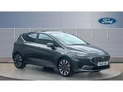 Grey Used 2022 Ford Fiesta Titanium Hatchback | £15,356 (Fair price)