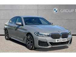 Grey Used 2022 BMW 530 M Sport Sedan | £30,595 (Fair price)