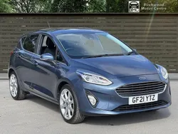 Blue Used 2021 Ford Fiesta Titanium X Hatchback | £8,495 (Fair price)