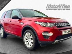 Red Used 2015 Land Rover Discovery Sport HSE Luxury SUV | £12,995 (Good price)