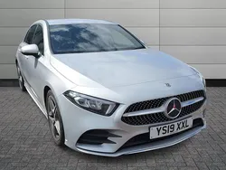 Silver Used 2019 Mercedes A200 AMG line Hatchback | £13,962 (Good price)