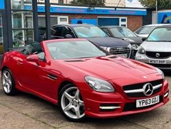 Red Used 2013 Mercedes SLK250 AMG Cabriolet | £8,980 (Fair price)