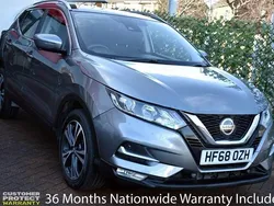 Grey Used 2018 Nissan Qashqai N-Connecta SUV | £10,990 (Fair price)