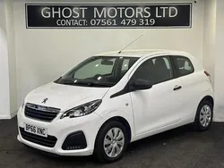 White Used 2016 Peugeot 108 Access Hatchback | £3,495 (Super price)