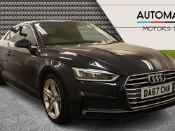 Blue Used 2017 Audi A5 S-Line Coupe | £11,490