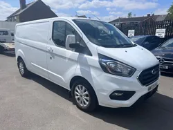 White Used 2023 Ford Transit Custom Limited Van | £19,995 (Expensive)
