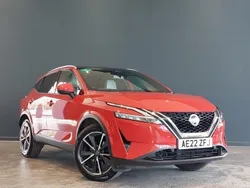 Red Used 2022 Nissan Qashqai Tekna SUV | £21,498 (Expensive)
