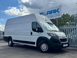 White Used 2022 Peugeot Boxer Van | £16,990 (A bit pricey)