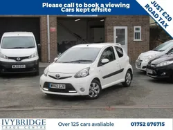 White Used 2012 Toyota Aygo Hatchback | £3,175 (Fair price)