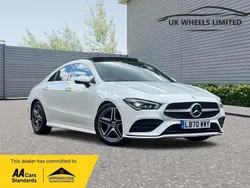 White Used 2020 Mercedes CLA180 AMG Line Premium Plus Sedan | £22,990 (Fair price)