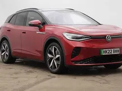 Red Used 2022 VW ID.4 GTX SUV | £23,950 (Fair price)