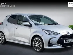 Silver Used 2023 Toyota Yaris Hybrid Hatchback | £20,903 (Expensive)