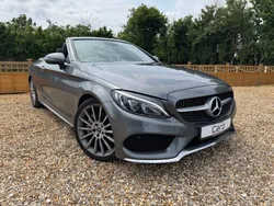 Grey Used 2017 Mercedes C250 AMG line Cabriolet | £16,500 (Fair price)