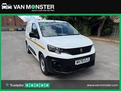White Used 2020 Peugeot Partner Van | £7,198 (Good price)