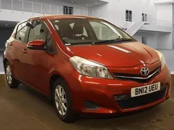 Red Used 2012 Toyota Yaris Hatchback | £4,995 (Fair price)