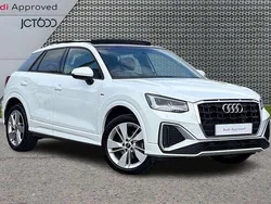 White Used 2023 Audi Q2 S-Line SUV | £21,944 (Fair price)