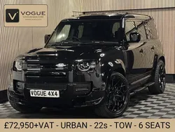 Black New 2025 Land Rover Defender SE Dynamic SUV | £72,950 (A bit pricey)