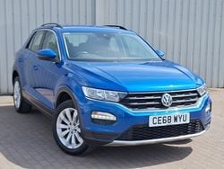 Blue Used 2018 VW T-Roc SE SUV | £12,698 (A bit pricey)