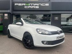 White Used 2014 VW Golf Cabriolet GT Cabriolet | £8,490 (Fair price)